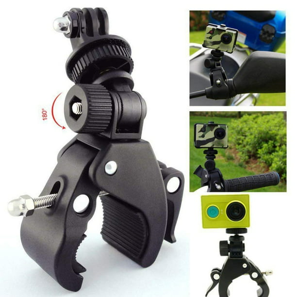 New Motorcycle Bicycle Bike Handlebar Tripod Mount Holder Stand for GoPro Camera